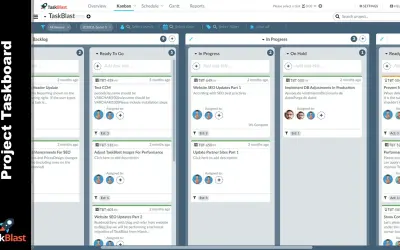 TaskBlast - Project Management made simple for Microsoft 365 — screenshot