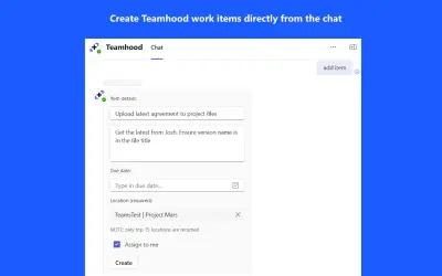 Teamhood for Microsoft 365 — screenshot