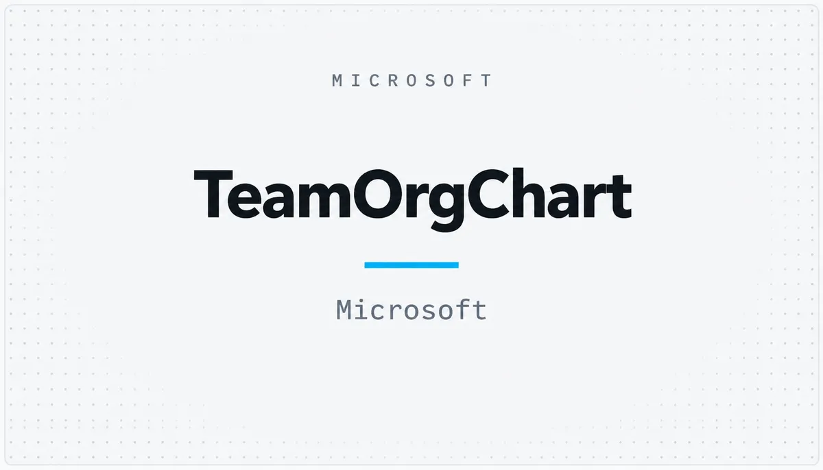 TeamOrgChart — cover image