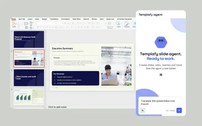 Templafy | AI Presentations and Slides for Microsoft 365 — screenshot