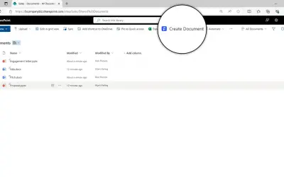 Templafy for SharePoint for Microsoft 365 — screenshot