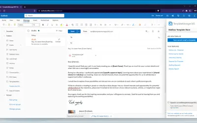 TemplateManager365 for Microsoft 365 — screenshot