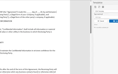 Templatise for Microsoft 365 — screenshot