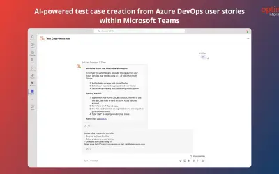 Test Case Generator for Microsoft 365 — screenshot
