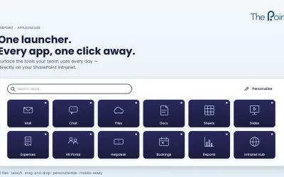 ThePoint AppLauncher for Microsoft 365 — screenshot
