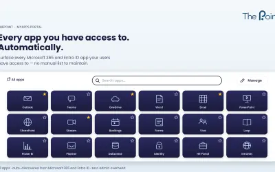 ThePoint MyApp Portal for Microsoft 365 — screenshot
