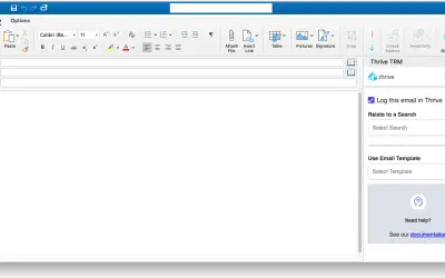 Thrive TRM for Microsoft 365 — screenshot