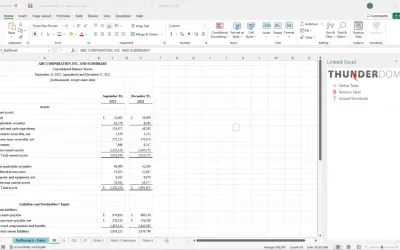 ThunderDome® Linked Data for Microsoft 365 — screenshot