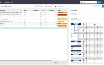 TiCon for Web: Professional Work Measurement for Microsoft 365 — screenshot