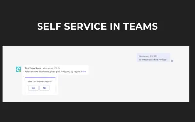 Tikit Virtual Agent for Microsoft 365 — screenshot