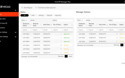 Time Off Manager Plus for Microsoft 365 — screenshot