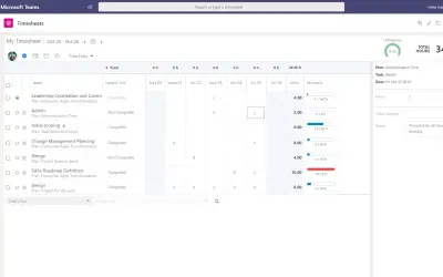 Time Tracking (Timesheet) by OnePlan for Microsoft 365 — screenshot
