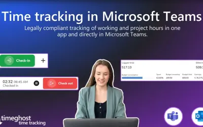 timeghost - Time tracking for Microsoft 365 for Microsoft 365 — screenshot