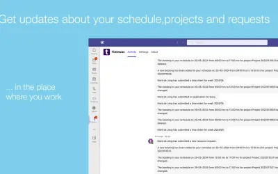 Timewax for Microsoft 365 — screenshot