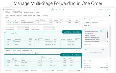 TMS for Logistics Service Providers for Microsoft 365 — screenshot