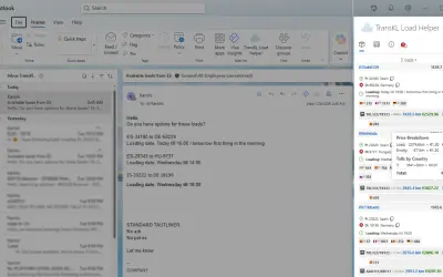 TransKL Helper for Microsoft 365 — screenshot