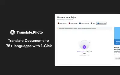 Translate.photo for Microsoft 365 — screenshot