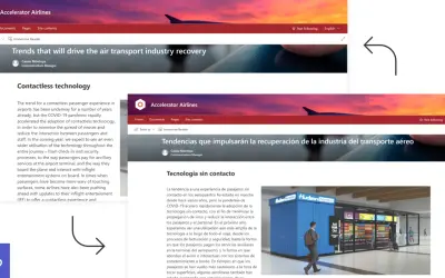 Translator for SharePoint by Accelerator 365 for Microsoft 365 — screenshot