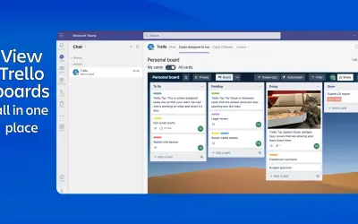 Trello for Teams for Microsoft 365 — screenshot