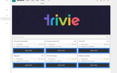 Trivie for Microsoft 365 — screenshot