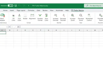 TTS Turbo Macros for Microsoft 365 — screenshot