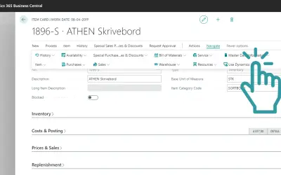 Use Dynamics for Microsoft 365 — screenshot