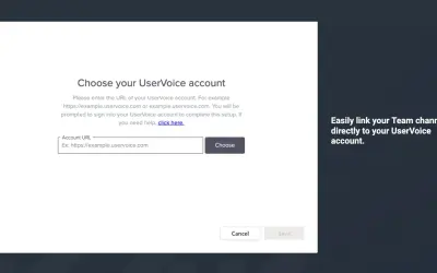 UserVoice for Microsoft 365 — screenshot