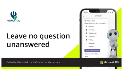 uWebChat for Microsoft 365 — screenshot