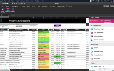 Valorx for Salesforce for Microsoft 365 — screenshot