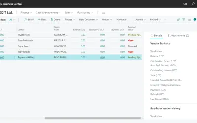 Vendor Approvals for Microsoft 365 — screenshot