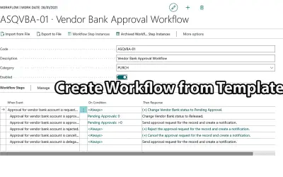 Vendor Bank Approvals for Microsoft 365 — screenshot