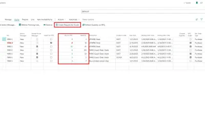 Vendor Request for Quote (RFQ) for Microsoft 365 — screenshot