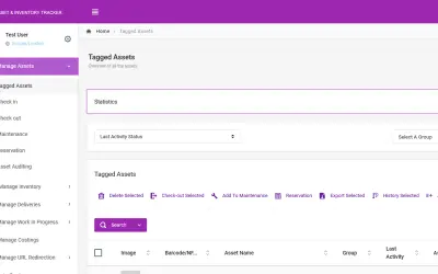 Ventipix Asset & Inventory Manager for Microsoft 365 — screenshot