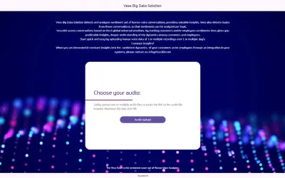 Vess360 - 6 Voice Emotion Analytics for Microsoft 365 — screenshot