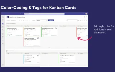 Virto Kanban for Microsoft 365 — screenshot