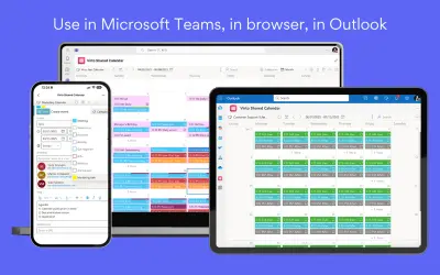 Virto Shared Calendar for Microsoft 365 — screenshot
