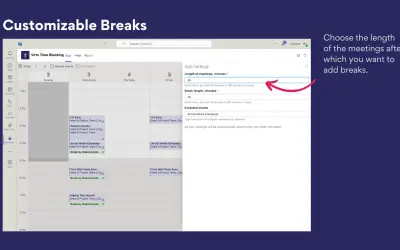Virto Time Blocking for Microsoft 365 — screenshot