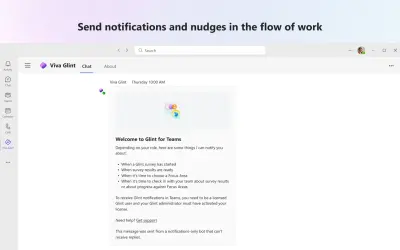 Viva Glint for Microsoft 365 — screenshot