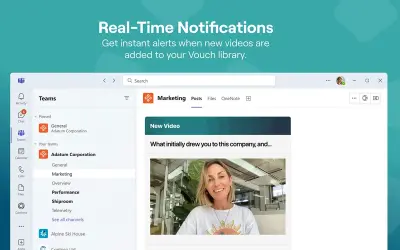 Vouch for Microsoft 365 — screenshot