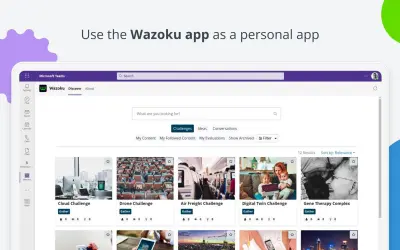 Wazoku for Microsoft 365 — screenshot