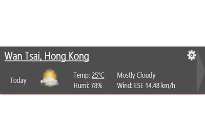 Weather°C for Microsoft 365 — screenshot