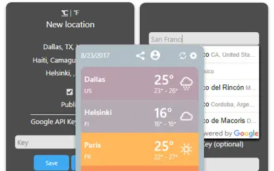 Weather Vibes for Microsoft 365 — screenshot