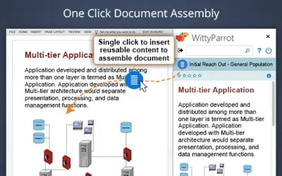 WittyParrot Document Assembler for Microsoft 365 — screenshot