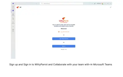 WittyParrot Knowledge Box for Microsoft 365 — screenshot