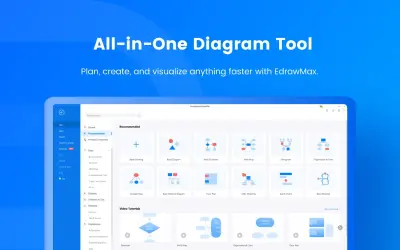 Wondershare EdrawMax for Microsoft 365 — screenshot