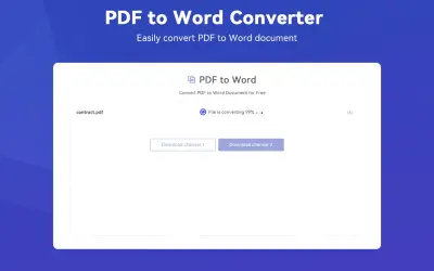 Wondershare HiPDF for Microsoft 365 — screenshot