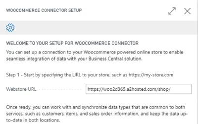 WooCommerce Connector for Microsoft 365 — screenshot