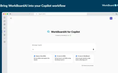 WorkBoardAI for Copilot for Microsoft 365 — screenshot