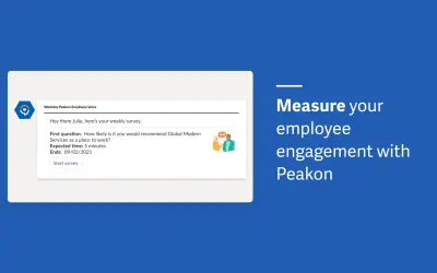 Workday Peakon Employee Voice for Microsoft 365 — screenshot