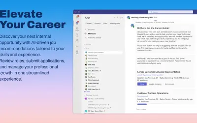 Workday Talent Navigator for Microsoft 365 — screenshot